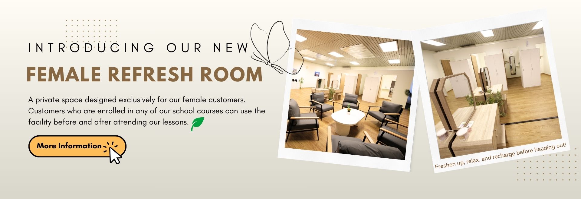 Homepage Banner- Female Refresh Room