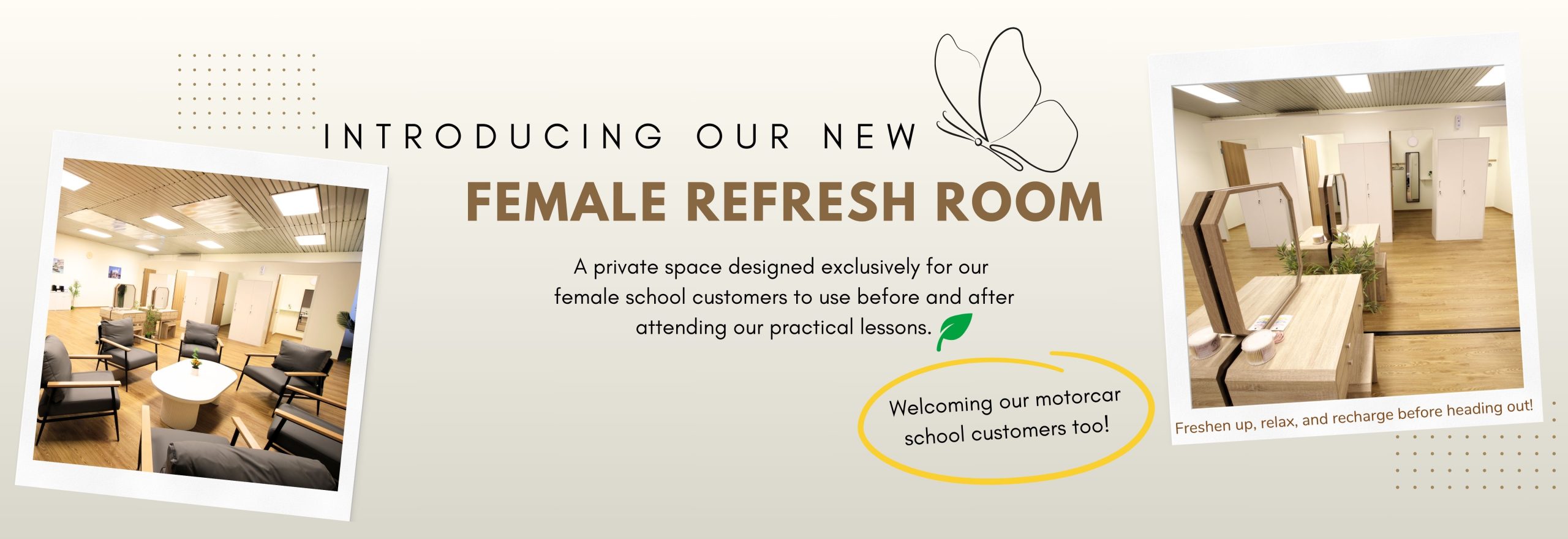 Homepage Banner- Female Refresh Room